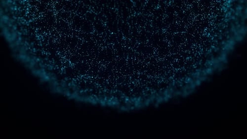 Looped Blue Particular Background