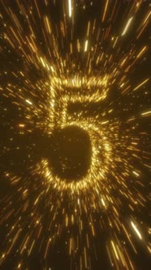 Countdown zu den Goldenen Partikeln