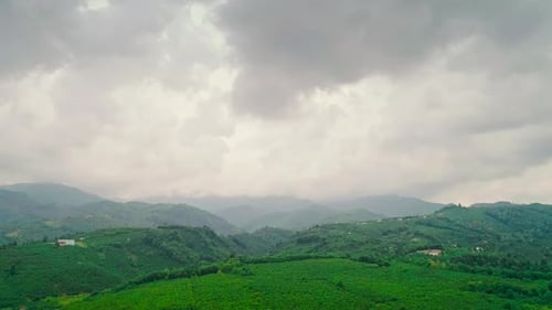 Mountain and Clouds
