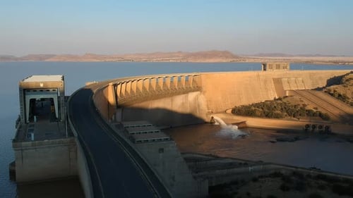 Dam Wall Water Resevoir 1080p