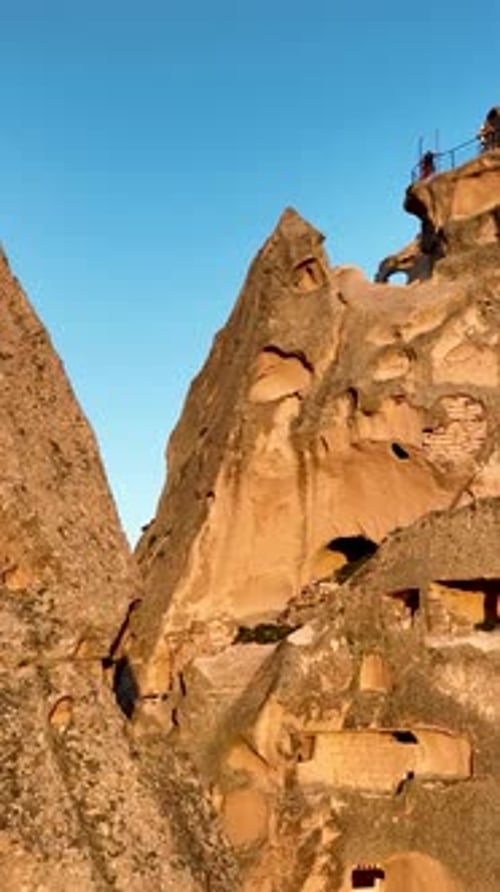 Cappadocia Aerial View 4 K Awesome Background