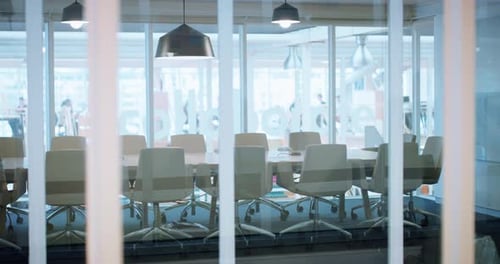 Conference Room View in a Modern Office