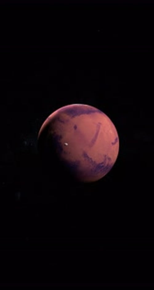 Phobos rund um den Mars