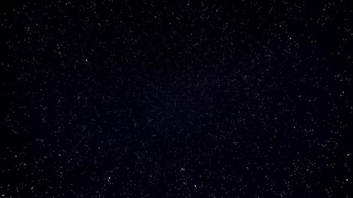 Space background with twinkling stars in deep universe dark