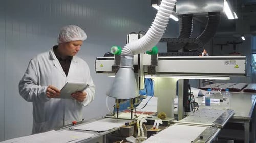 Inspection of Manufacturing Machinery and Soldering Devices for Quality Assurance Technician