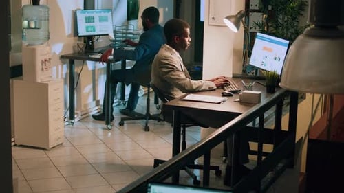 Teamworking Accountants Check Documents