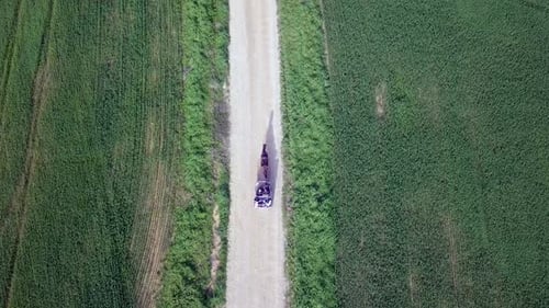 Horse-Drawn Carriage Rides Through the Countryside