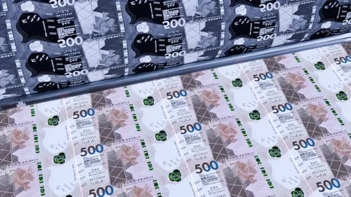 Printing 500 Hong Kong Dollar Banknotes 4