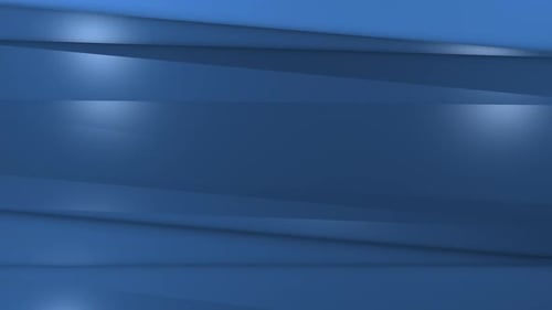 Abstract Blue Geometric Lines Corporate Background Loop