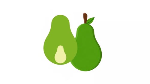 Avocado Element Alpha Animation