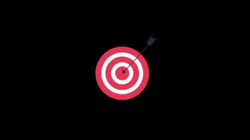 Target Hit Animation with Arrow Icon