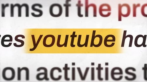 Youtube Text News