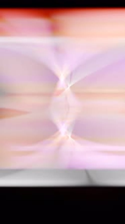 Glowing Neon Heart Outline Transition