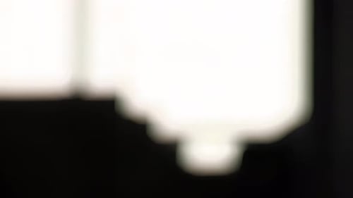 Abstract Light Texture with Blurred Background