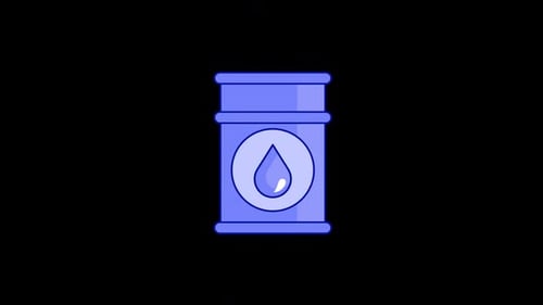 Oil Alpha Animation