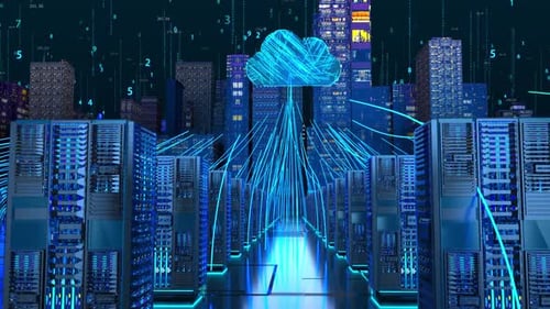 Cloud Server Data Upload To The Cloud