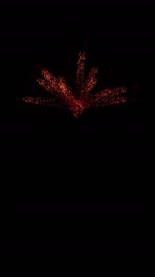 Sparkling Particle Burst Reveal Transition