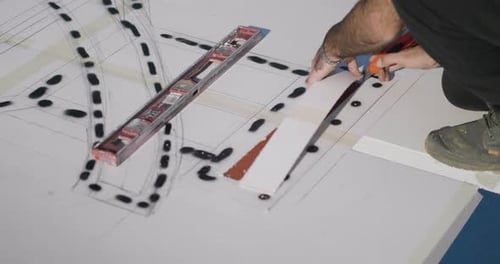 Cutting Floor Protection – Construction Site Close-Up - Israel