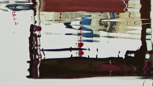 Reflection Of Boats In Sea Water 1