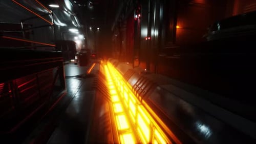 Sci Fi Looking Dark and Moody