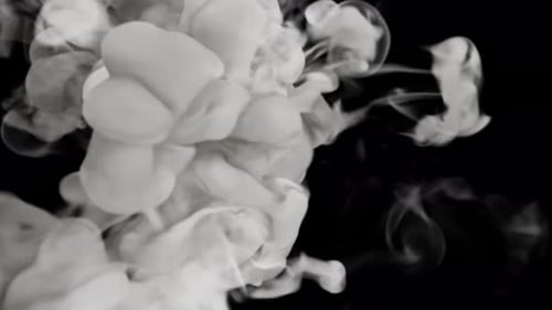 Exploding Smoke 4K Alpha