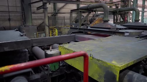 Metallwalzwerk für Förderlinien.