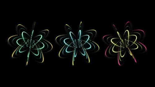 Endless Patterns of Colorful Lights Create Mesmerizing VJ Loops for Concerts