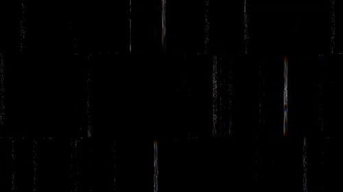 Cyber Particles Animation Background