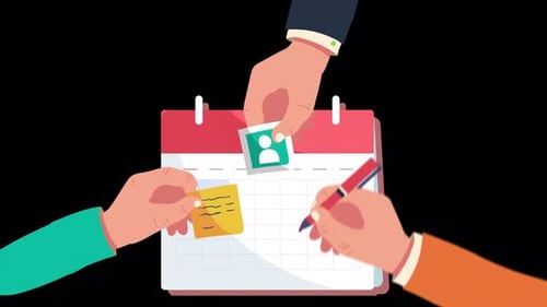 Documents Calendar Alpha Channel