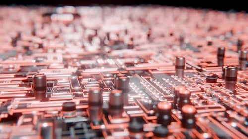 Advanced Microchip Connecting with a Motherboard