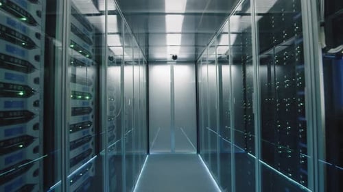Rack-Server in modernen Rechenzentren, IT-Netzwerke