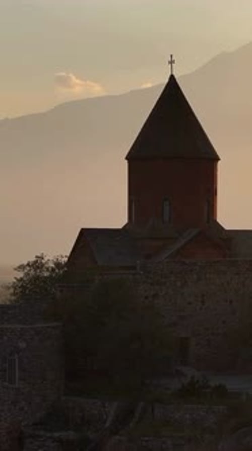 Vertical View Of Yerevan Cityscape, Armenia