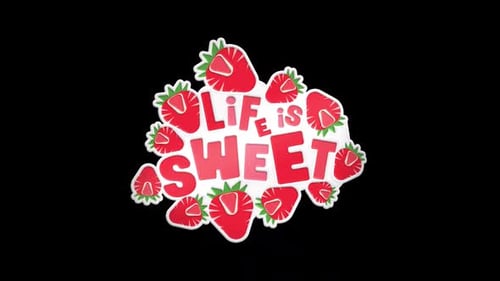 Life Is Sweet Sticker