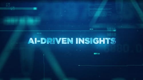 Futuristic Digital Text Reveal with Glitch Data Overlays