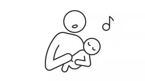 Animation linéaire Chanter pour bébé