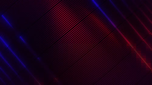 Abstract Neon Red Blue Glowing Diagonal Lines Background