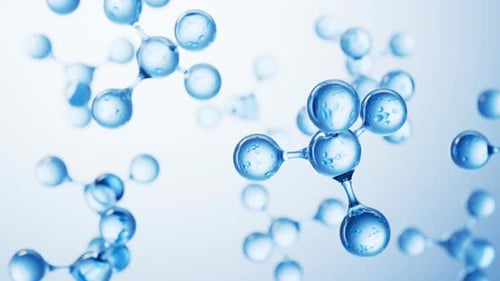 Moleküle mit biologischem und chemischem Konzept