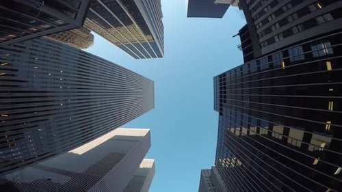 Urban City Skyline Metropolis Buildings