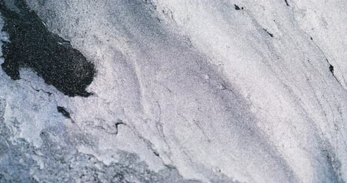 Snow Melting Ice Abstract Background White Gray