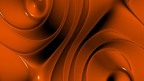 Fondo majestuoso con ondas de plasma anaranjadas, exclusivo, renderizado 3D, diseño único, reflexión