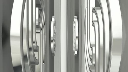 Polished Metallic Abstract Logo Reveal Animation