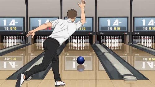 Man Bowling Strike at Modern Bowling Alley - Hallensport - Spieleabend