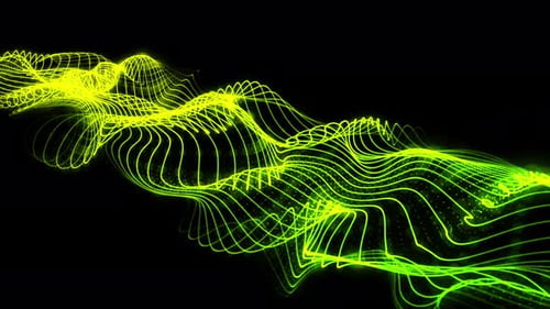 Green Particles Wave Flow Loop V2