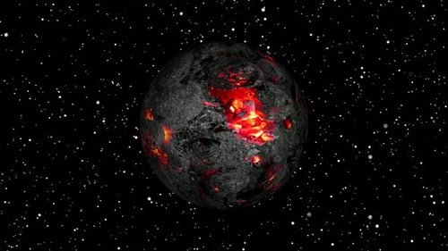 lava with fire sphere galaxy backgroundVd1477
