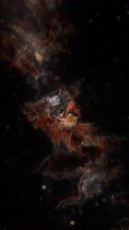 Ethereal Cosmic Nebula Cloud Animation