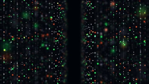 Futuristischer 4K-Datenhintergrund - Loopable
