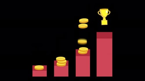 Business Growth And Stock Appreciation On Alpha Channel 4K