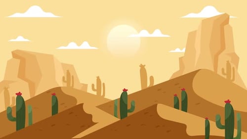 Animation in der Wüste von Dubai