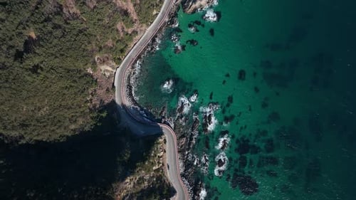 ocean drone view