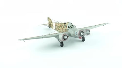 Model of War Plane on White Surface